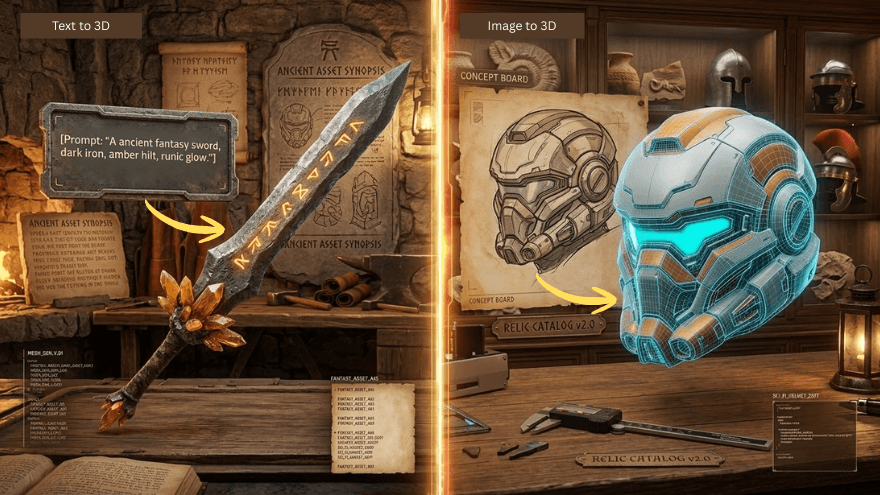 Image to 3D VS. Text to 3D: When to Use?